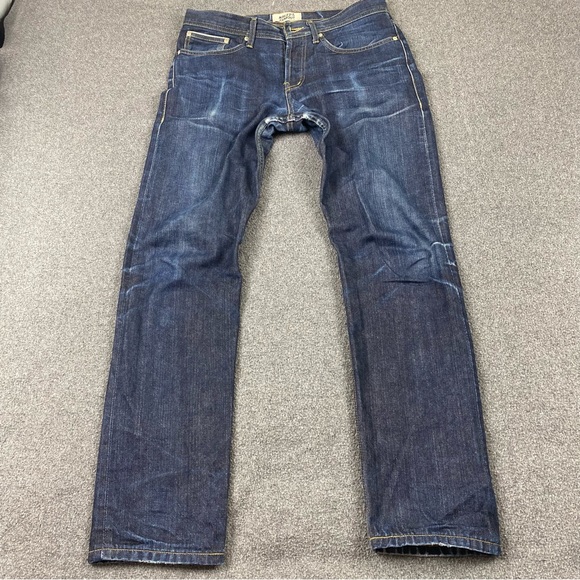 Naked & Famous Weird Guy - Left Hand Twill Selvedge Indigo Jeans Men’s Sz 32 - Picture 2 of 12